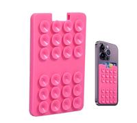 Porta carte telefoniche a - Supporto per carta telefonica adesivo in silicone, accessorio per supporto per telefono doccia, specchio, finestra e parete