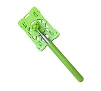 Porta carte telescopico con manico ergonomico portatile, per parcheggio, pagare il pedaggio e scorrere, colore: verde