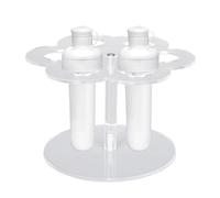 Porta cartucce, Organizer Trasparente in Acrilico | Espositore per cartucce a Forma di, per casa, Cucina, Ufficio, Auto, scrivania, bancone angolare per Bottiglia d'Acqua, per Adulti, Uomini e