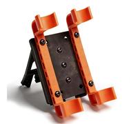 Porta Cartucce per Fucile Da Caccia Girevole a 360° per 4 Colpi, Porta Munizioni ad Accesso Rapido, in Nylon Resistente con Attacco Compatibile MOLLE per Cintura e Attrezzatura Tattica(Orange)