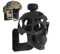 Porta Caschi Da Moto Con Teschio | Appendiabiti Per Elmetto Protettivo A Forma Di Teschio Montato A Parete | Espositore Per Casco Moto | Stile Gotico Supporto Per Casco Con Teschio Wall Mount