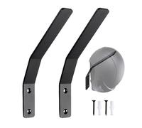 Porta Casco Moto Da Parete, Moto Casco Supporto Per A Muro Bici Cappotti Berretti Baseball E Rugby, Giacca Borse Parete Espositore, 2 Pezzi