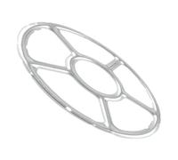 Porta Casseruola Antiscivolo per Fornelli in Lega di Zinco Argento | Stabile e Resistente, Non Si Deforma Facilmente, Non Arrugginisce Né Invecchia, per Cucina e Piccoli Oggetti
