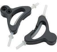 Porta Cavi Straddle In Lega Nera Jagwire Coppia
