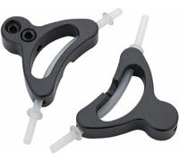 Porta Cavi Straddle In Lega Nera Jagwire Coppia