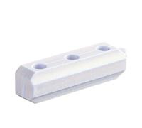 Porta cavo magnetico, supporto per cavo magnetico | Clip magnetica per gestione dei fili, 3 fori ABN Emmable Adesivo Multifinectional Porta per il letto di lavoro della casa