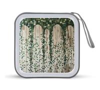 Porta CD a ferro di cavallo in legno, portatile, capacità 40, organizer per DVD e viaggi in auto, Stile:, Taglia unica