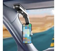 Porta Cellulare Auto per Audi S8, 360° Rotazione Supporto Telefono Auto per iPhone, Galaxy - per Parasole Auto