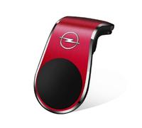 Porta Cellulare Auto per Opel Mokka B I 2021-2024, Supproto Telefono Auto per Bocchette,girevole a 360°con Sgancio a un Pulsante Supporto per Auto Ultra Stabile,Red