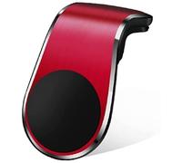 Porta Cellulare Auto per VW Golf 8, Supporto Telefono Auto Porta Telefono Auto per Presa D'aria 360° Rotazione Accessori Auto,Red