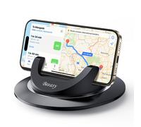 Porta Cellulare Auto [Silicone Antiscivolo] 360 Gradi Di Rotazione Supporto Tele