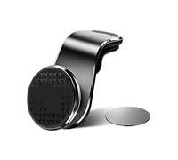 Porta Cellulare Auto Supporto Magnetico Per Telefono Per Auto Per Clip Per Presa D'aria Rotazione Per Cellulare GPS Per Mi Rosso Per Samsung Stand In Supporto Telefono Auto(Black Rotate Holder)