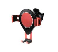 Porta cellulare auto universale nero, supporto smartphone bocchetta aria, rotazi