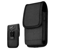 Porta Cellulare Cintura RFID Blocker per Smartphone, Portatelefono da Cinta, Porta Telefono Cintura, Borsello Porta Cellulare, Sacchetto, Multi Scomparto, Nylon Resistente, Unisex