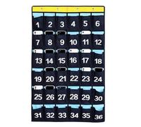 Porta cellulare con numeri, 36 scomparti, supporto da parete per | Organizer con numeri per biblioteca, scuola, aula, dormitorio, ufficio, sala riunioni, per casa, scuola, ufficio,