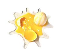 Porta cellulare Egg - Novità supporto a forma spezzata, realistico supporto | Supporto per telefono da tavolo a forma di per adulti, casa, camera da letto, palestra, desktop, viaggio