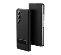 Porta cellulare Filp Case Leather Case with Stand For Samsung Galaxy Z Fold 5 Case Magnetic Protective Soft Grip Luxury Cover For Men/Women, Flip up Kickstand Shockproof Folding Phone Cases(Siyah)