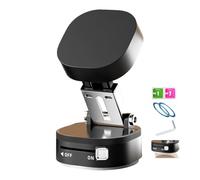 Porta Cellulare Magnetico per Auto, Supporto Auto Magnetico Per Smartphone, Braccetto Piegevole Forte Presa 360 Gradi Registrazione Navigazione Parabrezza Cruscotto