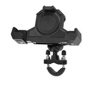 Porta Cellulare Moto Supporto per cellulare con ammortizzatore per esterni per motocicletta, supporto fisso a triangolo, supporto per navigazione con ricarica wireless Supporto Telefono(Uncharge - han