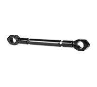 Porta Cellulare Moto Supporto per navigatore GPS/telefono con barra trasversale rinforzata per moto in alluminio CNC da 22 mm Supporto Porta Cellulare Moto(Nero)