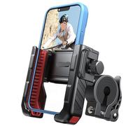 Porta Cellulare Moto Supporto Universale per Telefono da Bici, Antiurto, per Bicicletta E Moto, Girevole A 360°, per Telefoni da 4,7-7 Pollici Accessori per Moto