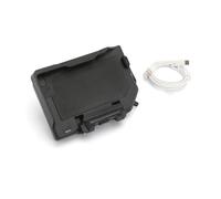 Porta Cellulare Motociclo Per BMW All S1000RR S1000XR F900XR F900R C400X C400GT R1250RT R1250RS Supporto Base La Navigazione Telefono Con Ricarica Wireless Staffa di navigazione(Wireless- White Line)