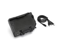 Porta Cellulare Motociclo Per BMW All S1000RR S1000XR F900XR F900R C400X C400GT R1250RT R1250RS Supporto Base La Navigazione Telefono Con Ricarica Wireless Staffa di navigazione(Wireless- Black Line)