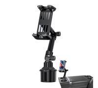 Porta cellulare per auto da bicchiere Comodo supporto antiurto per telefono | Stabile Universale Culla Montaggio Cruscotto Bocchetta Parabrezza Facile Installazione Regolabile Controllo Una Mano R