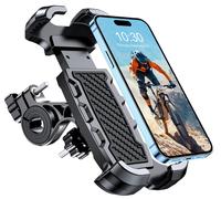 Porta Cellulare per Bici Supporto Telefono da Bicicletta con Blocco di Sicurezza