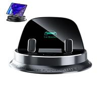 Porta Cellulare Per Cruscotto | Porta Cellulare da Plancia con Base Stabile,Base Stabile Culla Multifunzionale Girevole 360 Gradi Compatibile Con La Maggior Parte Degli Smartphone Essenziale Per Viagg