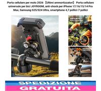 Porta cellulare per moto 2026 【Ultimi ammortizzatori】 Porta cellulare universle
