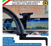 PORTA CELLULARE PORTACELLULARE CORNICE SCHERMO SPECIFICO MERCEDES CLA C118