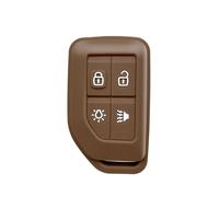 Porta-chiave Custodia Portachiavi Semi-4 Pulsanti In Silicone Con Copertura Chiave Remota Per Catena Auto Per Volvo Fh16 Rc FM Per Accessori Camion EVRO 6 Fh Guscio per chiave(09)