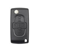 Porta-chiave Per 207 208 307 308 408 Partner Vibrazione Pieghevole Auto Chiave HU83 CE0536 3 Bottoni Chiave A Distanza Dell'automobile Borsette Caso Fob Guscio per chiave(13)