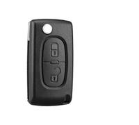 Porta-chiave Per 207 208 307 308 408 Partner Vibrazione Pieghevole Auto Chiave HU83 CE0536 3 Bottoni Chiave A Distanza Dell'automobile Borsette Caso Fob Guscio per chiave(1 UK)