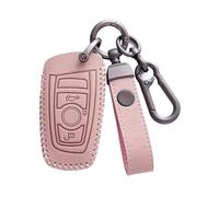 Porta-chiave Per BMW X1 X3 X4 X5 F15 X6 F16 G30 Serie 7 Accessori Auto Copertura Cassa Chiave Dell'automobile In Pelle G11 F48 F39 520 525 F30 118i 218i 320i Guscio per chiave(Blanc)