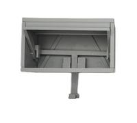 Porta chiave per muro - rack per risparmio spaziale in legno | Gancio organizzatore a forma di garage per auto con porta di apertura | Multiuso per chiavi, vestiti, cappotti | Decorativo e funzionale