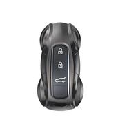 Porta-chiave Per Porsche Per Cayenee Per Panamera Per 911 718 2013-2023 In Lega Zinco Argento Custodia Chiave Per Auto Keyless Cover Chiave Borsette Auto Guscio per chiave(Gray 18-22)