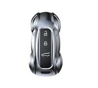Porta-chiave Per Porsche Per Cayenee Per Panamera Per 911 718 2013-2023 In Lega Zinco Argento Custodia Chiave Per Auto Keyless Cover Chiave Borsette Auto Guscio per chiave(Silver 18-22)