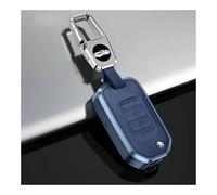 Porta-chiave Vibrazione Dell'automobile Metallo Chiave Copertura Cassa Borsette Fob 2 3 Bottoni Per Civic HRV CRV XRV CR-V Per Crider Per Odyssey Per Pilot Guscio per chiave(2 Button Blue Set)
