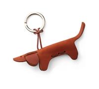 Porta Chiavi Happy Key Cuoio Toscano Cane