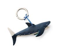 Porta Chiavi Happy Key Cuoio Toscano Squalo