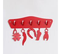 Arti & Mestieri TOCCAFERRO ROSSO appendi porta chiavi appendino multi us