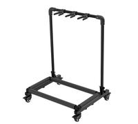 Porta Chitarra da Terra con Ruote Portatile Reggichitarra Robusto per Musicisti