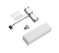 Porta chiusa automatica silenziosa con tampone caricato a molla, leghe di alluminio antiruggine per chiusura automatica della porta domestica residenziale commerciale