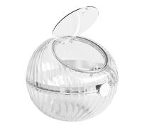 Porta Cialde caffè con Coperchio, Scatola Porta Cialde caffè in Plastica Trasparente, Porta Cialde caffè Elegante e Ad Alto Volume, Durevole, Circa 21,2 X 19 cm