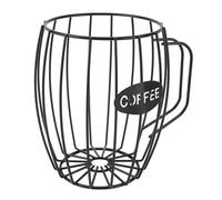 Porta Cialde caffè, Organizzatore Cialde caffè Porta caffè Porta Crema caffè Organizzatore Tazza K Cestello Porta Capsule caffè in Ferro Metallico per Bancone Bar Domestico