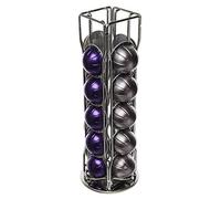 Porta cialde da 20 scomparti su 4 file, per cialde Nespresso Vertuo Altissio, con base girevole a 360°