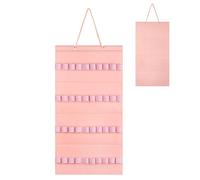 Porta clip di guanto - morsetti a nette regolabili | Organizzatore di aliti a fascia appesa per ragazze | Appuntamento per la banda per capelli in feltro 40-GRID | Accessori per capelli montati a pare