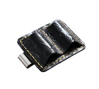 Porta Clip In Pelle Doppia Con Taccuino A Clip Matita Per Giornali Libri Planner Appunti Porta Elegante